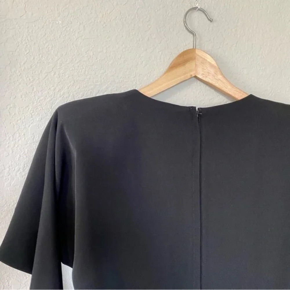 Night Way Black Ruffle Dress - Picture 7 of 9